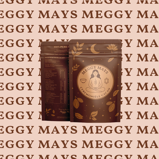 Ceremoniële Cacao van Meggy Mays |  100 % Puur & Hartopenend